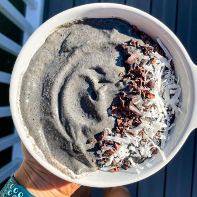 The Creamiest Vanilla Chia Smoothie Bowl + A Giveaway